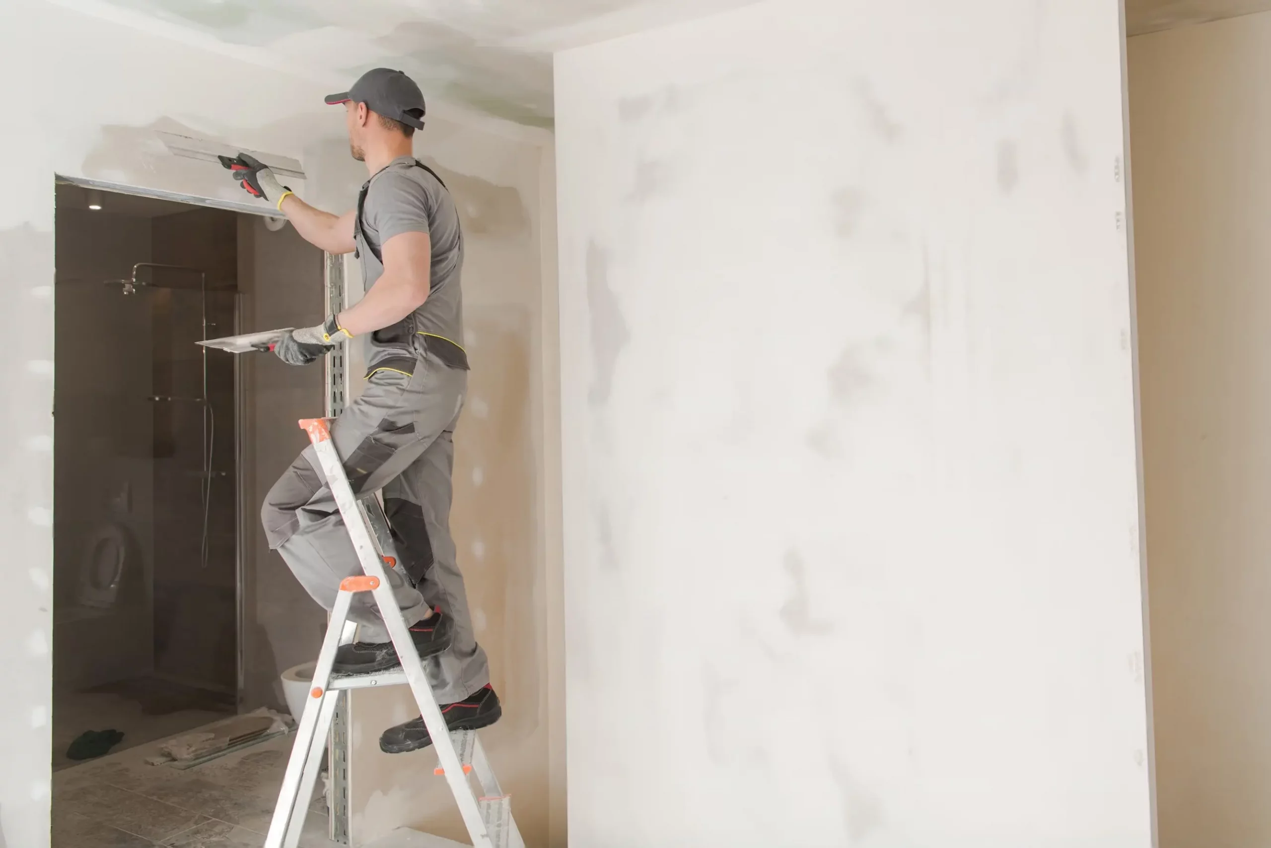 Arbeiter auf der Baustelle